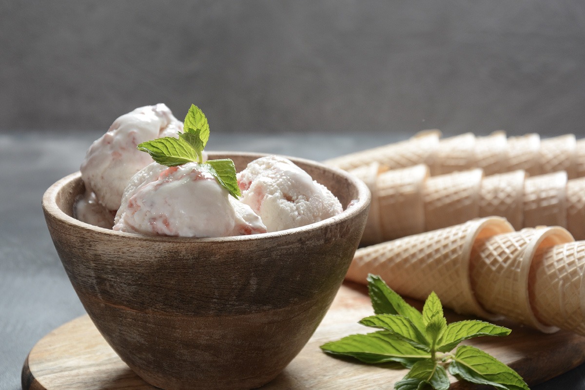 Bar à fruit et glace