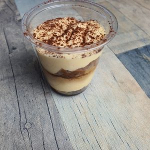 Tiramisu dessert crémeux cacao croquines reception